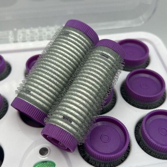 Set 14 Calista Magic Stylers Maria McCool Heated Self Grip Rollers Curlers VR770 - Picture 3 of 7